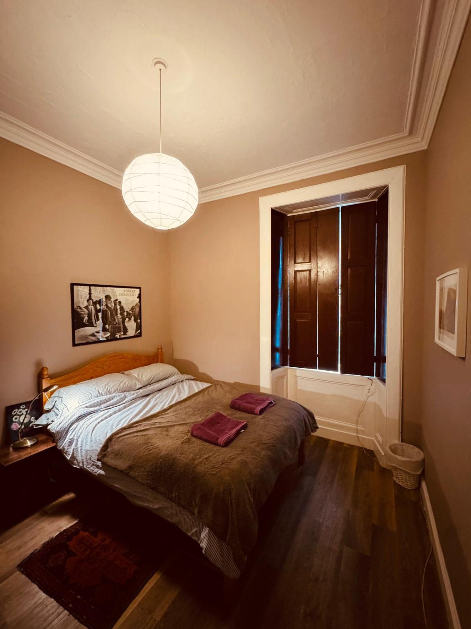 Central Room In Historic Tenement Shared Apartment Near Old Town Edinburg Exteriör bild